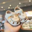 đôi giày tập đi đế mềm mùa hè dành cho bé trai và bé gái hoạt hình sư tử Velcro chống trượt giày