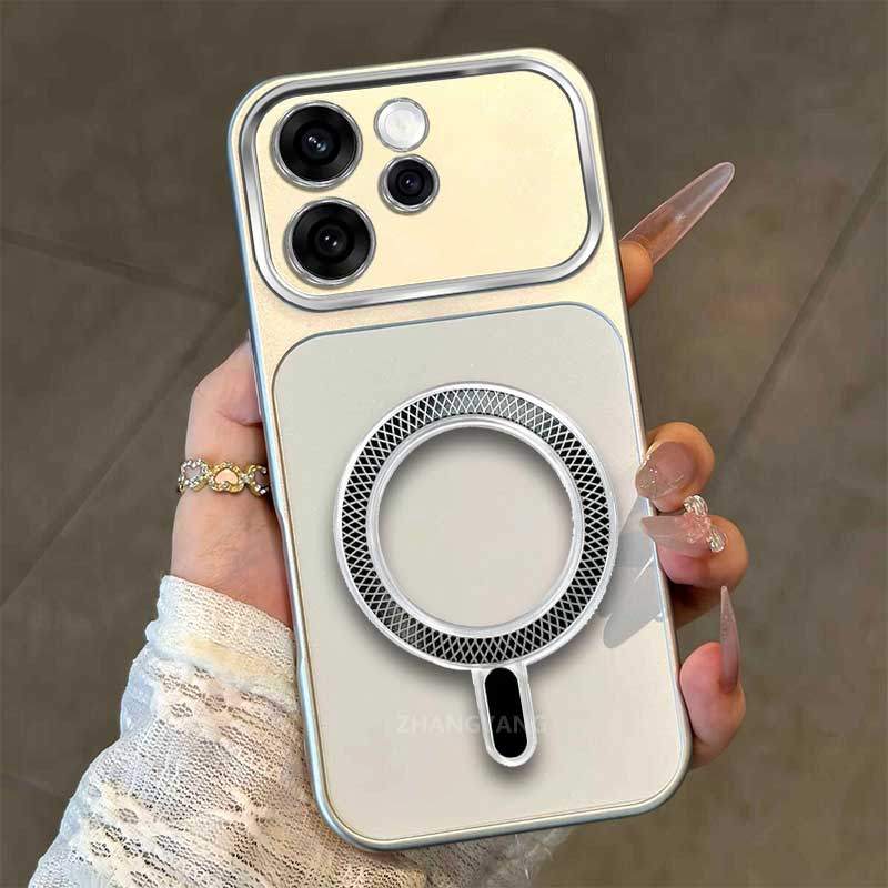 Ốp Lưng Cho OPPO Reno 15 Reno 15 Pro Reno 15F Reno 15C 5G Ốp Điện Thoại TPU Mờ Cao Cấp Mới Màu Sắc Thẩm Mỹ Và Bề Mặt Sáng Thiết Kế Vòng Hút Từ Tính