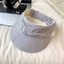 Japanese Style Cotton And Linen Striped Empty Top Hat For Women In Summer With Large Brim And Sm
