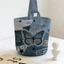 Butterfly Denim Bucket Bags For Women New Niche Design Sensational Forest Handbags For Commuting