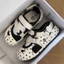 Giày thể thao Velcro chấm bi thiết kế cao cấp phong cách Hàn Quốc dép sandal học sinh đa năng th