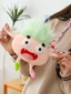 Túi Mini hoạt hình quái vật ngộ nghĩnh với thiết kế khối màu đi chơi thông thường cho