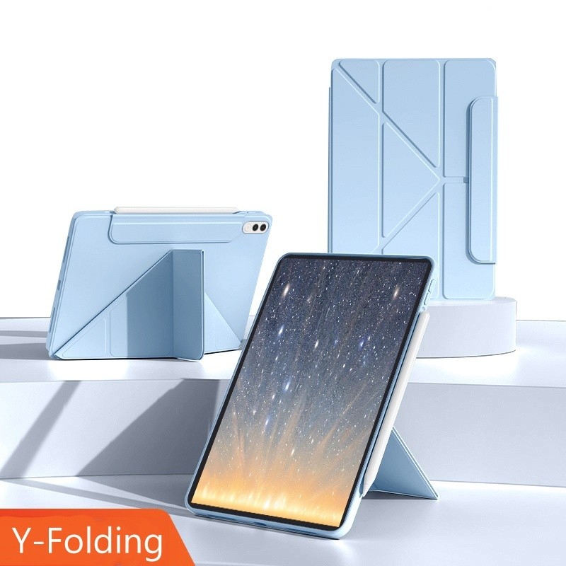 Coque Clavier Bluetooth AZERTY Français Pour Lenovo Tab Idea 11 Tablet 11'' TB336ZU/TB336FU 2025 - Cuir PU, Batterie Longue Durée - Bleu