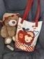 New Original Apple Patch Cute Cartoon Dog Yellow Work Commuting Literary Niche Shoulder Bucket C
