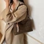 Ethnic Style Beaded Handbag New Retro Casual Versatile Bucket Bag Womens Design Suede Underarm B