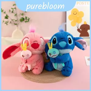 Búp bê Stitch sang trọng với màu sắc tươi sáng và thoải mái làm đầy cho trang trí phòng ngủ trẻ em