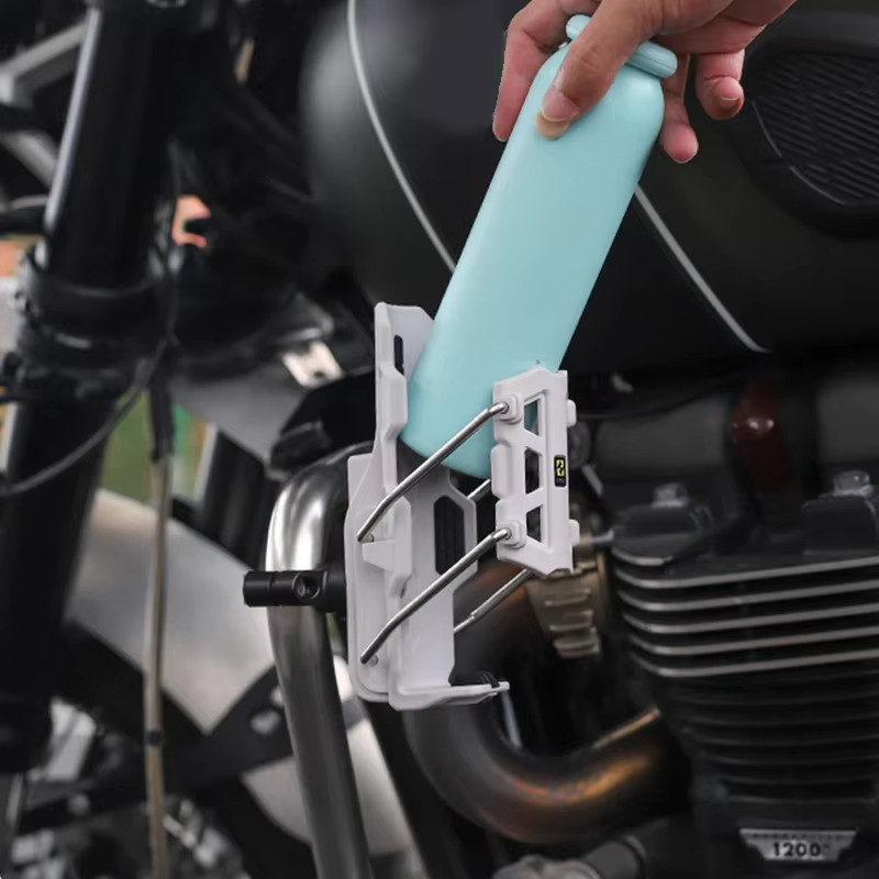 2 Chiếc Có Thể Điều Chỉnh Tay Lái Xe Đạp Cốc Lồng Xe Đạp Đa Năng Xe Máy Bình Nước Cho MTB Đường Đi Xe Đạp ADV Xe Máy Ngoài Trời Đi Xe Đạp Phụ Kiện
