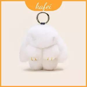 Hoạt Hình Dễ Thương Sang Trọng Lông Thỏ Móc Khóa Treo Phụ Kiện Cho Các Cô Gái Hợp Thời Trang Quà Tặng Ý Tưởng