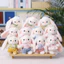 Treo Thỏ Sang Trọng Dễ Thương Với Cotton Đổ Túi Trang Trí Phòng Và