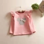 áo phông bé gái, quần áo trẻ em xuân thu thời trang, áo cotton bé gái, quần áo mùa thu bé gái, á