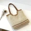 Beach Woven Bag Hollow New Style Single Shoulder Seaside Vacation Straw Large Capacity Commuting