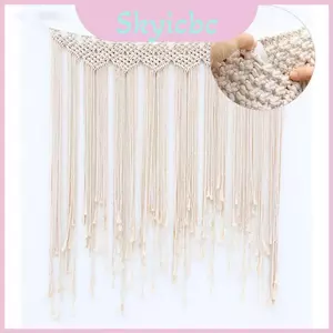 Tuyệt Đẹp Macrame Phông Nền Rèm Treo Boho Cưới Móc Treo Trang Trí Nhà Thanh Lịch