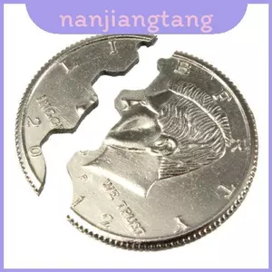 Biting Dollar Coin Magic Prop cho trẻ em và bạn bè tại các sự kiện ngày lễ và tốt nghiệp