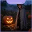 Áo choàng có mũ trùm đầu Zombie phù thủy với thủ công khâu cho trẻ em và người lớn Cosplay Halloween