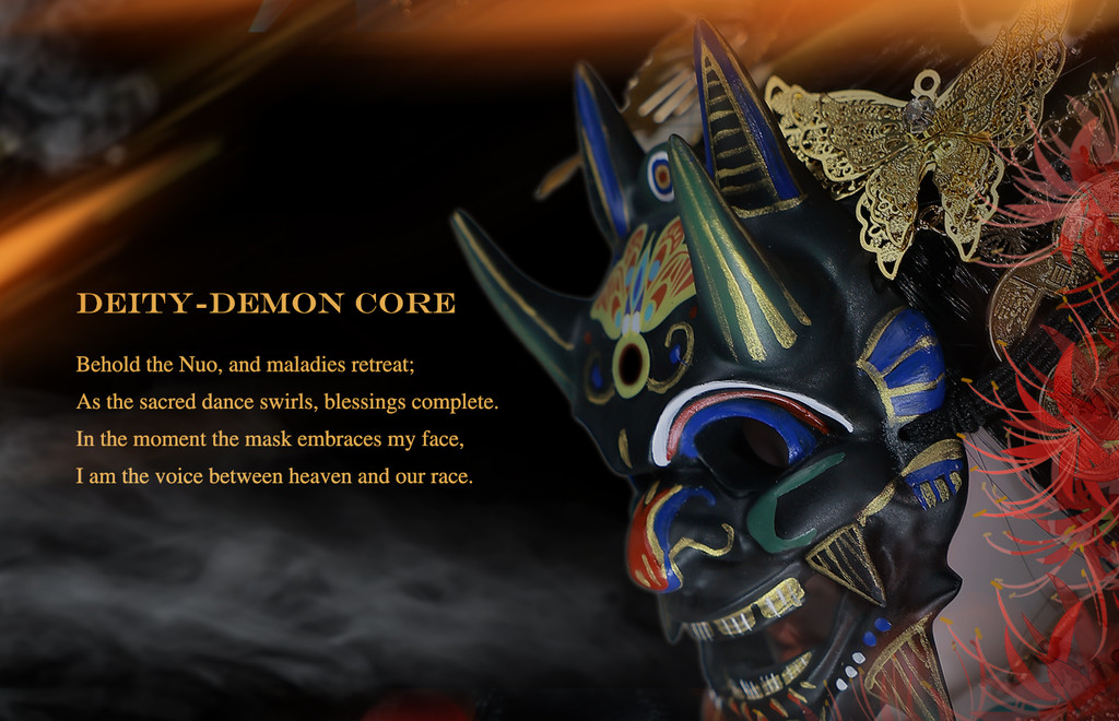 Bjd Doll 1 / 4 Apsaras B Specter Punk Deity-Demon Core Bức tranh tường ...