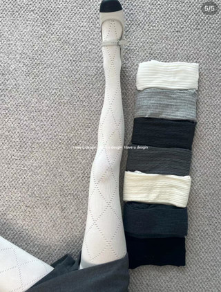 Quần Legging Mỏng Xám Kim Cương Rỗng, Độ Đàn Hồi Cao, Phù Hợp Mặc Bên Ngoài Mùa Xuân Thu
