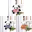 Búp bê gấu trúc đầy vải Polyester có áo len cho trẻ em và thanh thiếu niên