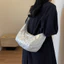 Khăn choàng Cotton phong cách Hàn Quốc với thiết kế phồng và trang phục dây đeo vai đơn hàng ngày