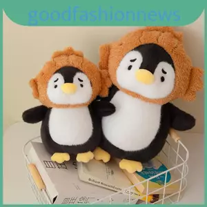 Nhân vật sang trọng Penguin có mũ cho trẻ em Thời gian chơi thoải mái vui nhộn và