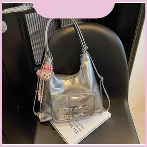 Túi Tote tối giản Urban Pu dành cho nữ có cấu trúc mềm mại và túi dây kéo bên trong để sử dụng thành phố