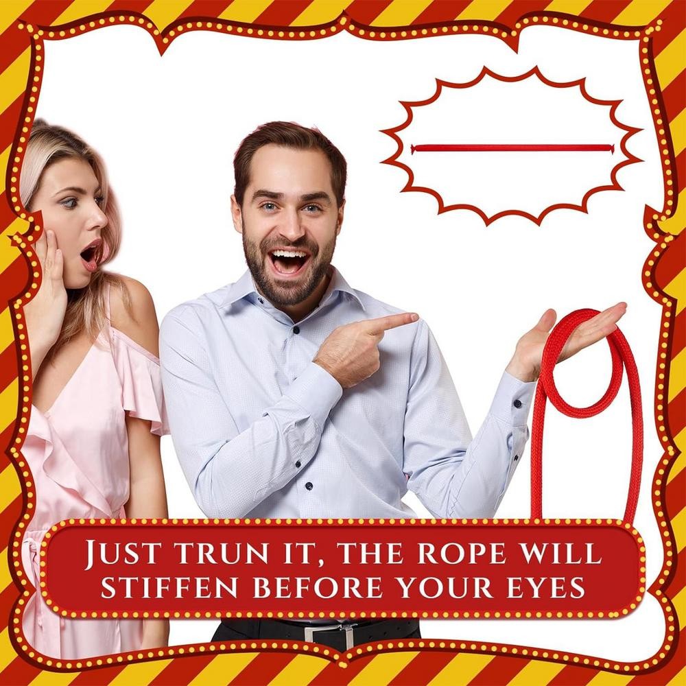 Dây Trick Stiff Rope Magic Tricks Dây mềm để cứng Magia Cận cảnh Ảo ảnh ...