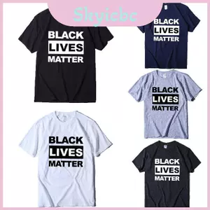 Áo thun đa năng Lives Black Matter in 3d cho nam và tủ quần áo nữ thông thường