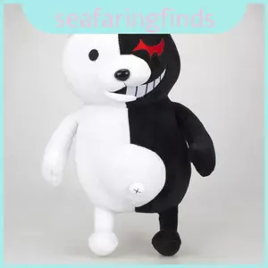 Đồ chơi sang trọng Monokuma trắng đen 14 "sưu tập từ Danganronpa dành cho trẻ em và người hâm mộ