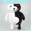 Đồ chơi sang trọng Monokuma trắng đen 14 "sưu tập từ Danganronpa dành cho trẻ em và người hâm mộ