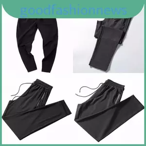 Quần Jogger lưới lụa băng nam có vải thoáng khí và dây rút đóng cửa cho mùa hè