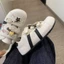 Giày Velcro Shell Toe Huấn Luyện Đạo Đức Cho Nữ Mới Đế Bằng Thể Thao Đa Năng Và Giải Trí Giày Tr