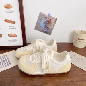 Milk White Translucent Forrest Gump Shoes For Women Ugly And Cute Summer New Style Chic Niche Ko