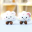 Búp bê sang trọng đám mây mềm mại dành cho nữ có Polyester làm đầy để trang trí túi