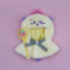 Phim hoạt hình mềm mại Chiikawa Plush có bảo vệ thẻ Id cho người hâm mộ trẻ em và