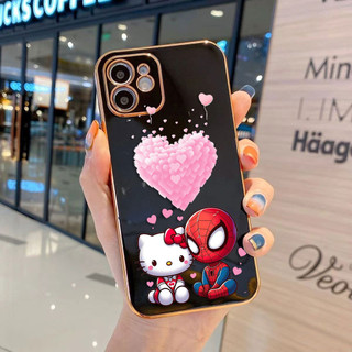 Ốp điện thoại hình Hello Kitty Smooth E-TPU cho OPPO RENO 2F 2Z 5 5F 6 7 7Z 8 8T 10 11F 12 12F 13 13F LITE Pro PLUS Vỏ silicon mềm