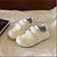 New Summer Thick-soled White Shoes For Women To Enhance Appearance, Velcro Board Shoes For Women