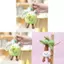 Móc khóa đồ chơi sang trọng hình dừa với chất liệu Polyester mềm cho quà tặng bé gái