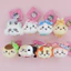 Móc khóa hợp thời trang Chiikawa Plush có làm đầy mềm cho trẻ em và bộ sưu tập người đam mê