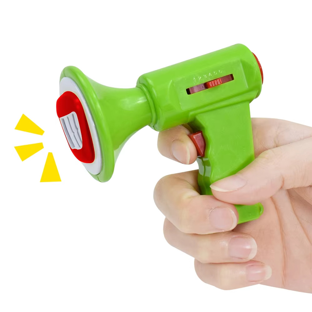 2 Chiếc Mới Sáng Tạo Mini Đổi Giọng Nói Đồ Chơi Với 6 Âm Thanh Cầm Tay Thay Đổi Giọng Nói Megaphone Đồ Chơi Ngộ nghĩnh Trẻ Em Đồ Chơi Ngày Lễ Quà Tặng