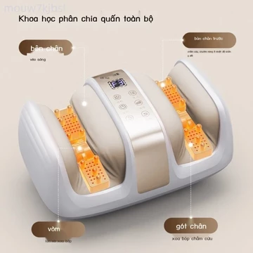 [Mẫu mới] Đai massage chân có túi khí, máy massage chân tự động hoàn toàn, máy trị liệu chân, máy m