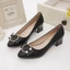 Mom's Single Shoes, Wear-resistant Professional Non-slip Work Shoes, Leather Shoes, Comfortab