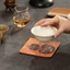 Phong Cách Mới Retro Bộ Trà Nồi Đệm Coaster Thảm Trà Đơn Giản 12.5 * 12.5