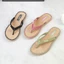 Summer Beach Women's New Soft-soled Anti-slip Sandals And Slippers, High-end Fashion Flat Flip-f