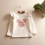 áo phông bé gái, quần áo trẻ em xuân thu thời trang, áo cotton bé gái, quần áo mùa thu bé gái, á