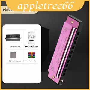 Fei Fan 10 Lỗ C Key Blues Harmonica Với Âm Nhạc Có Thể Chơi Được Cho Học Sinh
