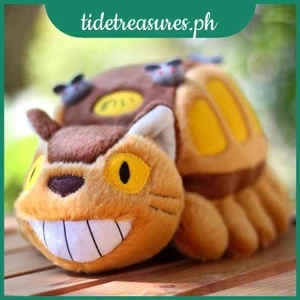 30cm Anime Tonari No Totoro Series Mèo Xe Buýt Sang Trọng Búp Bê Catbus Mềm Đồ Chơi Gối Trẻ Em Bé Sinh Nhật