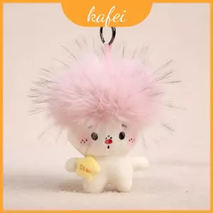 Móc khóa sang trọng hình chim cánh cụt hình động vật với tóc ngắn để trang trí túi và sưu tập