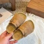 đôi dép hở mũi da lộn dành cho bé gái mùa hè mới Dép Birkenstock trẻ em vừa và lớn
