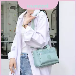 Túi Nylon vuông nhẹ có túi bên trong và dây đeo đơn giản hàng ngày cho lối sống
