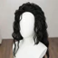 Michael Jackson Cosplay Tóc Giả Đen Dài Vừa Vuốt Tóc Cho Các Bữa Tiệc Và Trang Phục