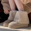 Women's Shoes Wool Short Boots Plus Velvet Warm Thick Soled Cotton Boots